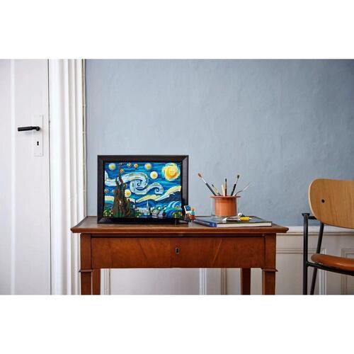 Playset Lego The Starry Night - Vincent Van Gogh 21333 2316 Dele 38 x 28 x 12 cm