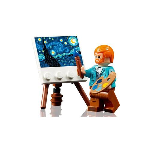 Playset Lego The Starry Night - Vincent Van Gogh 21333 2316 Dele 38 x 28 x 12 cm