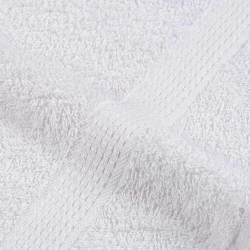 Vaskeklude 50 stk. 15x21 cm 360 g/m² 100% bomuld hvid