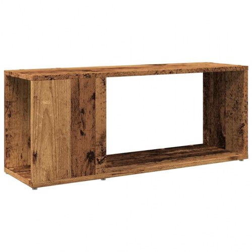 Tv-bord i konstrueret træ - 80 × 24 × 32 cm, antikt træ