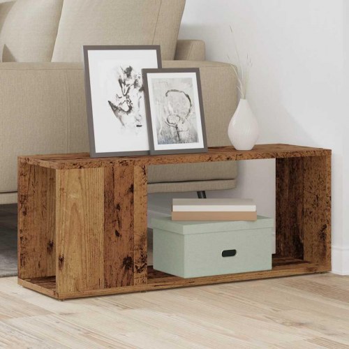 Tv-bord i konstrueret træ - 80 × 24 × 32 cm, antikt træ