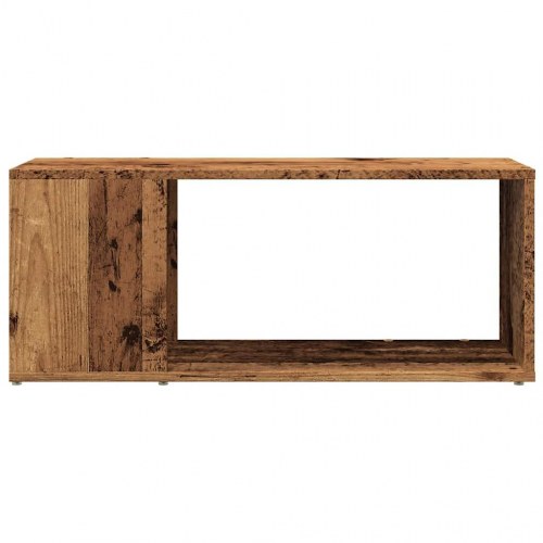 Tv-bord i konstrueret træ - 80 × 24 × 32 cm, antikt træ