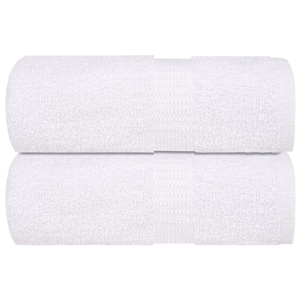 Håndklæder 2 stk. 30x30 cm 360 g/m2 100 % bomuld hvid