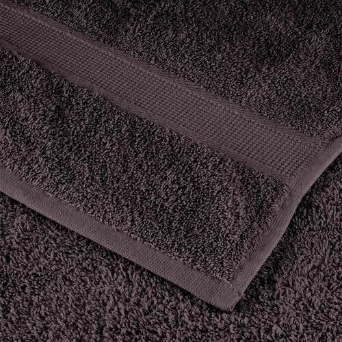 Vaskeklude 2 stk. 15x21 cm 360 g/m² 100% bomuld antracitgrå