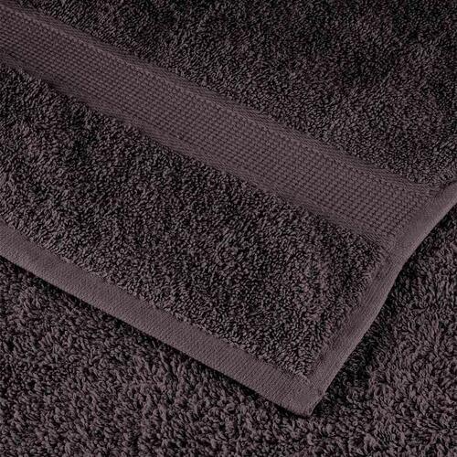 Håndklæder 4 stk. 100x200 cm 360 g/m² 100 % bomuld antracitgrå