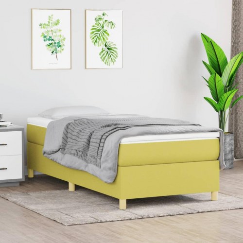 Boxspring sengeramme 80 x 200 cm - grøn