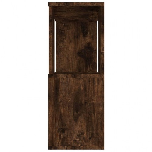 Bogreol/rumdeler 80×24×63 cm - røget egetræsfarve