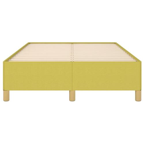 Sengeramme uden madras Grøn 120x200 cm Stof