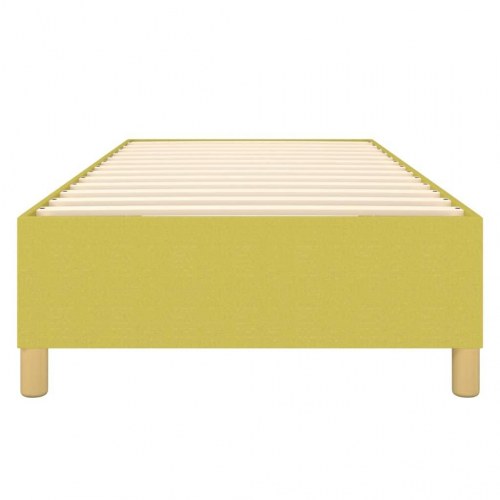 Sengeramme uden madras Grøn 100x200 cm Stof