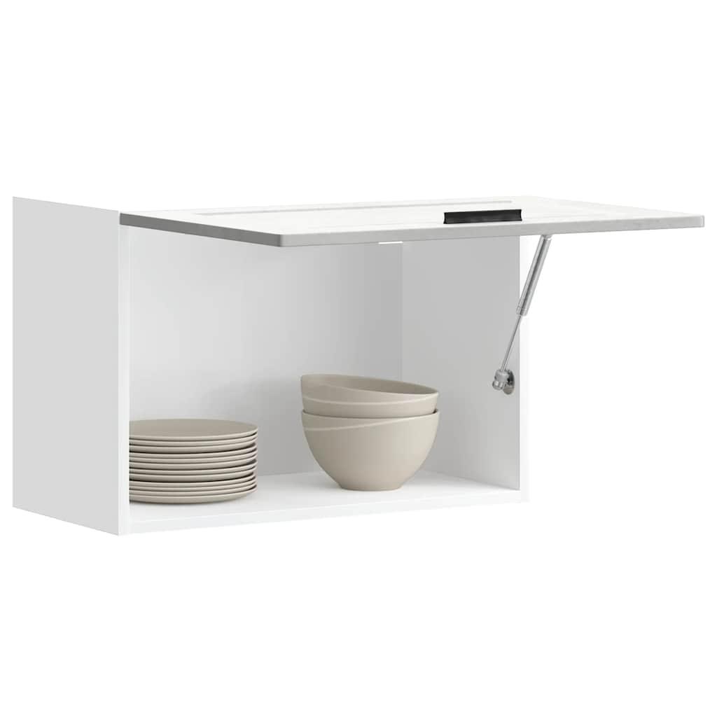 Køkkenvægskab Porto konstrueret træ beton grå billede