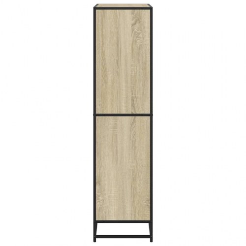 Bogreol 80,5 x 35 x 139 cm - sonoma-eg