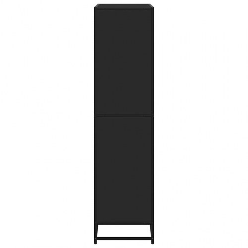 Bogreol 80,5 x 35 x 139 cm - sort