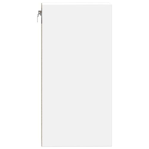 Vægskab 20x29,5x60 cm konstrueret træ hvid