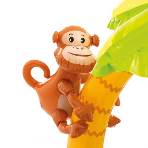 Badebassin til børn Intex - tropisk dyr, 45 l, Ø 102 cm