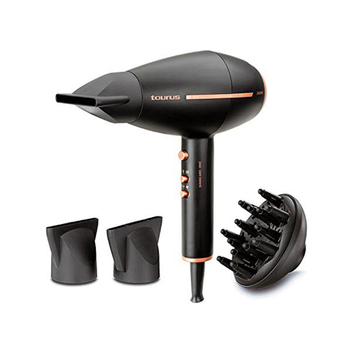 Hårtørrer Taurus Shining Sort 2400