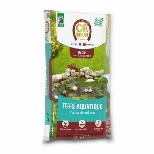 OR BRUN Terre Aquatique pottejord 20 l til havedam og vandplanter
