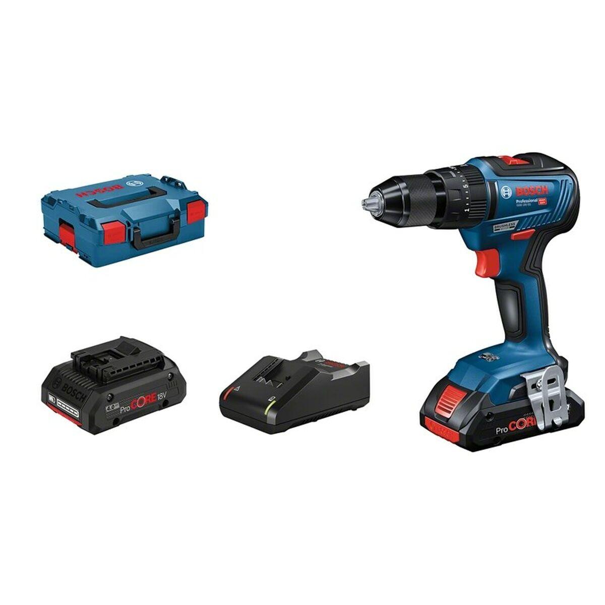 Skruetrækker BOSCH GSB 18V-55 PROFESSIONAL 55 Nm