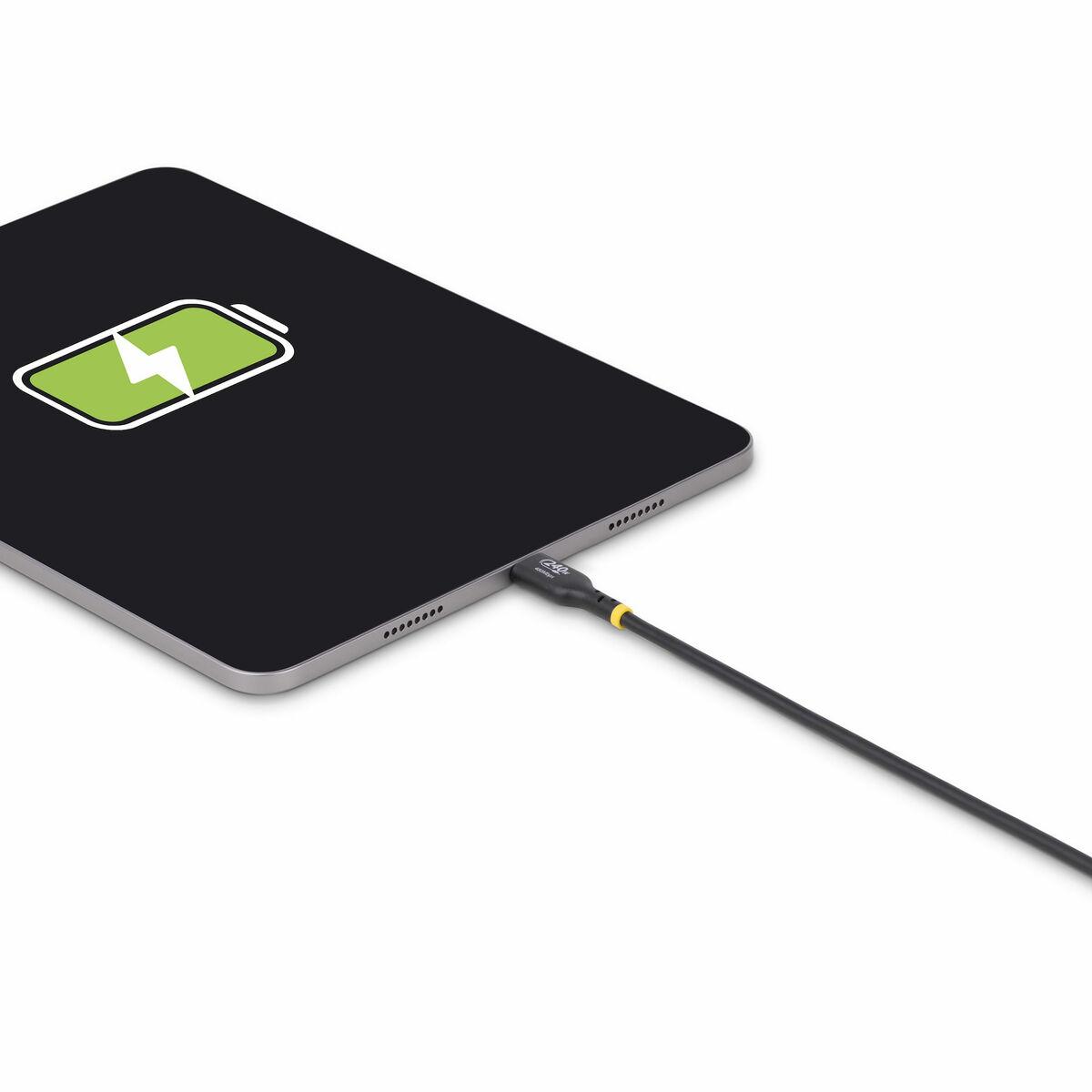 USB-C kabel Startech - USB 2.0, han til han, sort billede