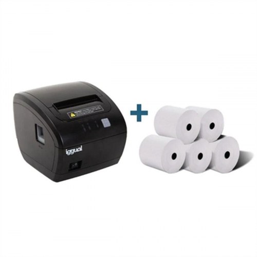 Etiketprinter iggual TP7001 - termisk, monokrom, EU-stik