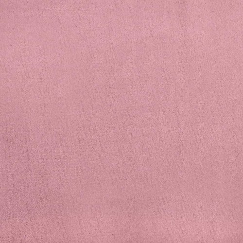 2-personers sofa i velour med pyntepuder - 120 cm, pink