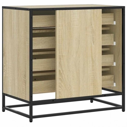 Kommode med 4 skuffer 70 x 41 x 70 cm - sonoma-eg