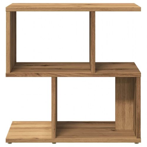 Sengebord i konstrueret træ - 50×30×51,5 cm, kunsteg