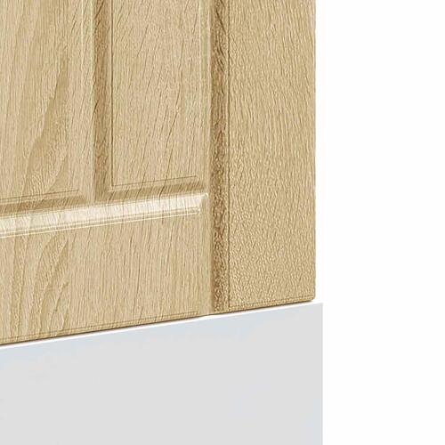 Opvaskemaskinepanel Lucca konstrueret træ sonoma-eg