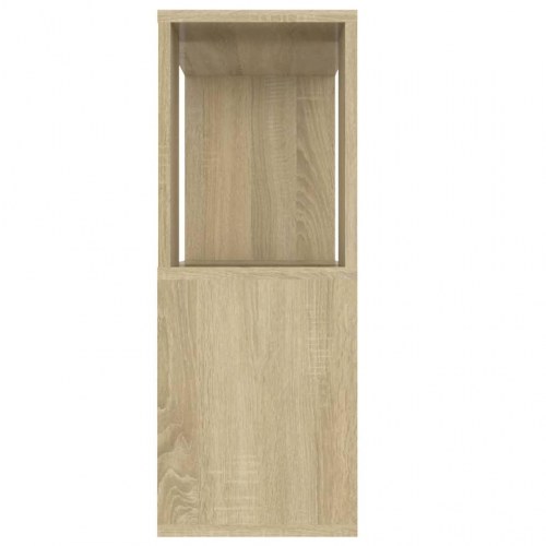 Tv-bord i konstrueret træ 80 × 24 × 63 cm - sonoma eg