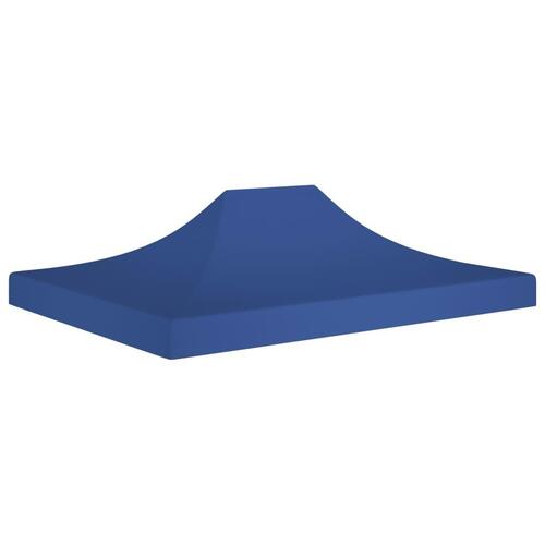 Tag til festtelt 4,5x3 m 270 g/m² blå