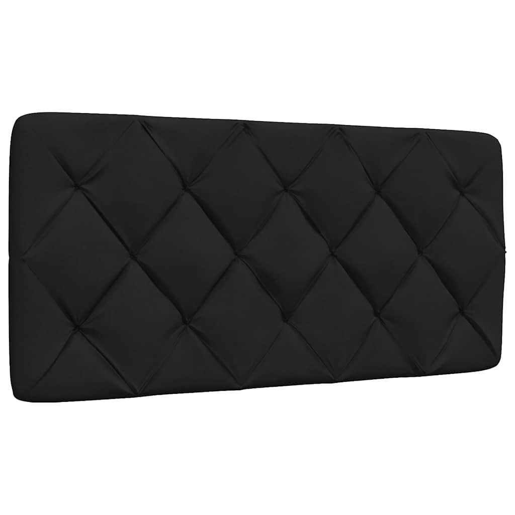 Gavlpude 100 cm i stof - sort, diamantquiltet