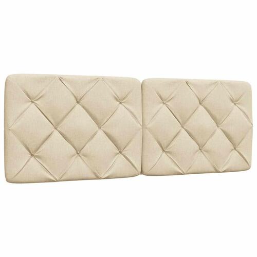 Gavlpude 140 cm stof cremefarvet