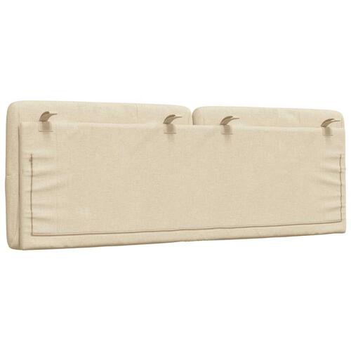 Gavlpude 140 cm stof cremefarvet