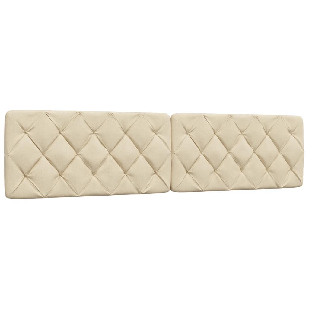 vidaXL gavlpude 200 cm stof cremefarvet