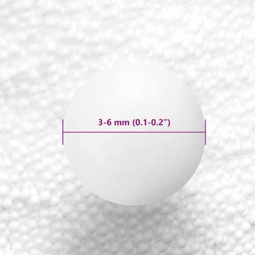 Sækkestolsfyld af EPS 200 l - hvid, 10 kg/m³