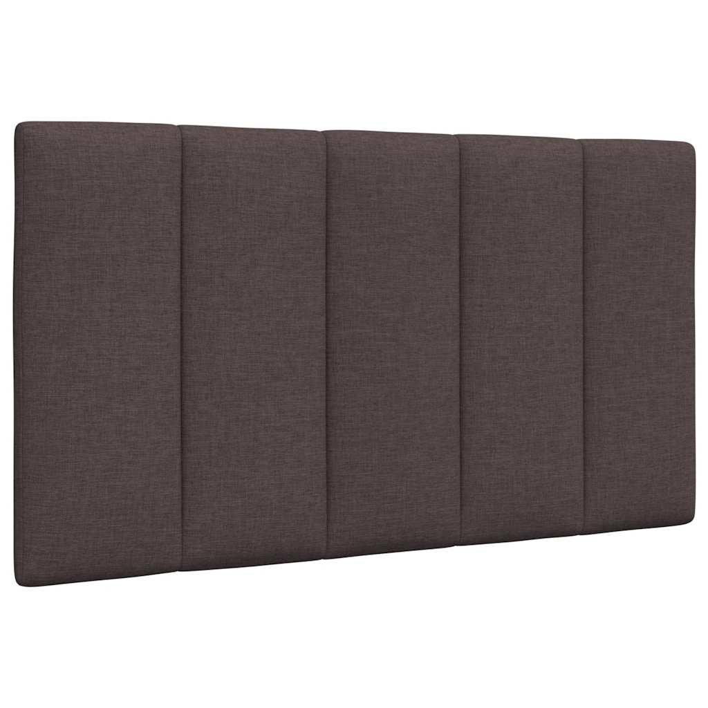 Gavlpude 80 cm stof mørkebrun
