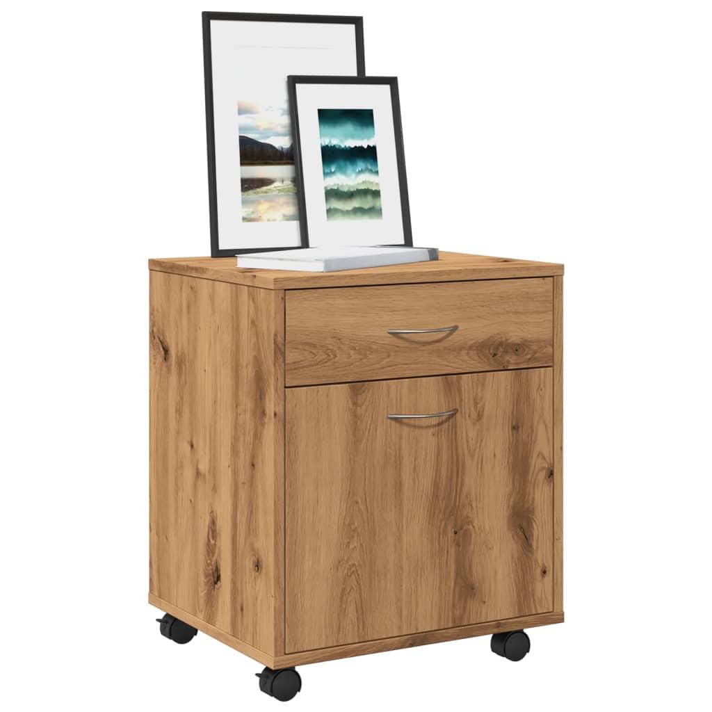 Rullebord 45x38x54 Cm Konstrueret Træ Kunsteg