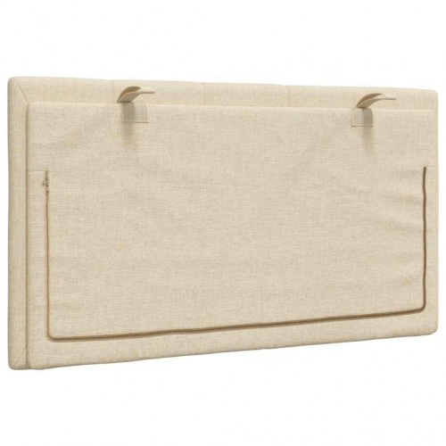 Gavlpude Hanko 80 cm - stof, cremefarvet