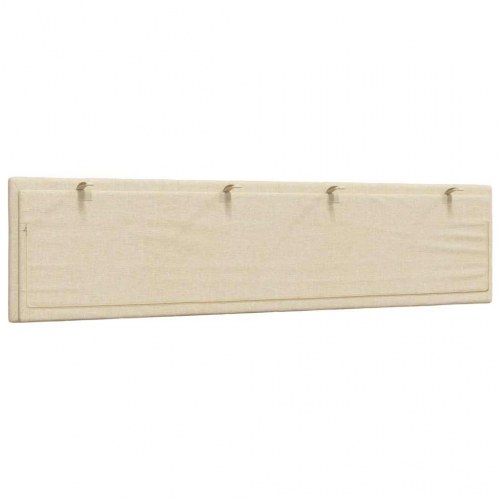 Gavlpude Hanko 200 cm i stof - cremefarvet