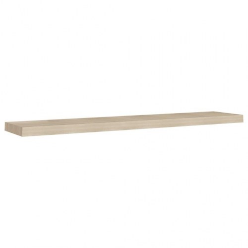 Væghylder - 4 stk. 120 × 23,5 × 3,8 cm i MDF, egetræsfarve