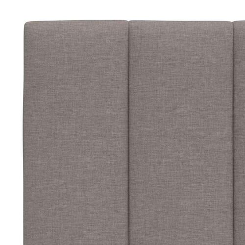 Gavlpude 80 cm stof gråbrun