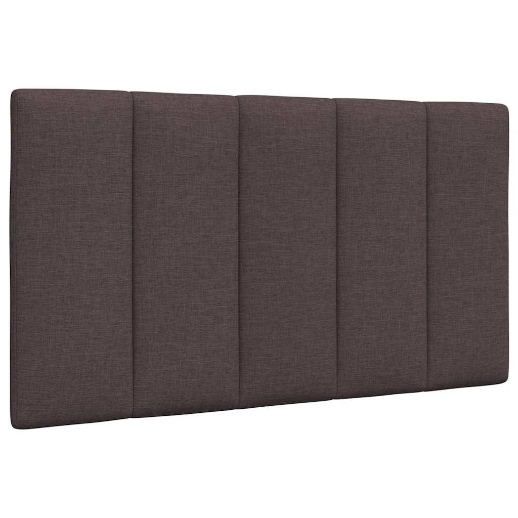 Gavlpude 90 cm stof mørkebrun