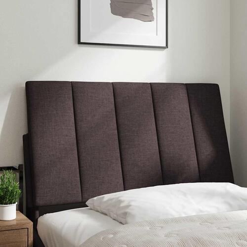 Gavlpude 90 cm stof mørkebrun