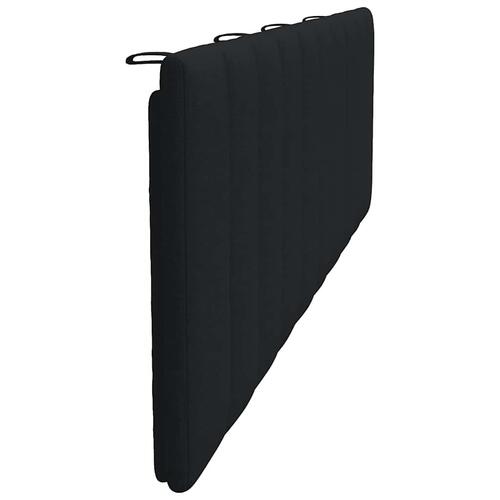 Gavlpude 180 cm stof sort
