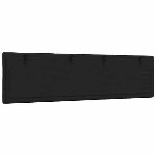 Gavlpude 180 cm stof sort
