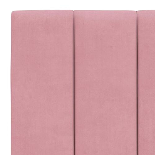 Gavlpude 140 cm velour pink