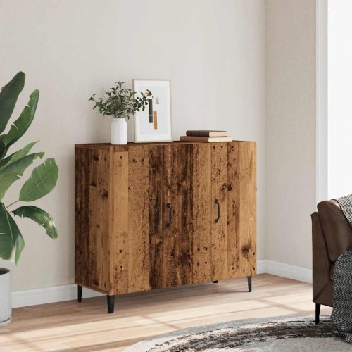 Skænk 90 x 34 x 80 cm - antikt træ