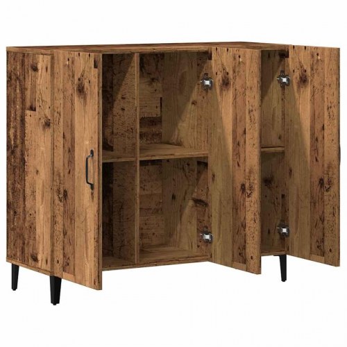 Skænk 90 x 34 x 80 cm - antikt træ