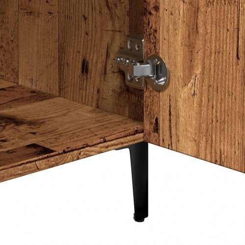 Skænk 90 x 34 x 80 cm - antikt træ