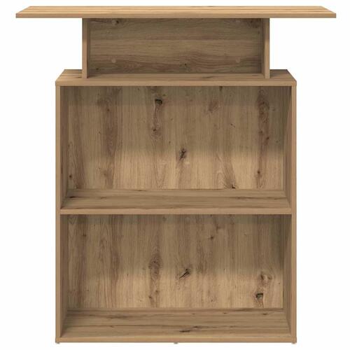 Receptionsskranke 100x40x104 cm konstrueret træ kunsteg