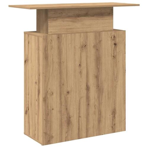 Receptionsskranke 100x40x104 cm konstrueret træ kunsteg